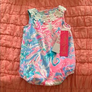 Lilly Pulitzer baby romper